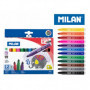 Flamastry MILAN MAXI 641, 12 kolorów w kartonowym opakowaniu