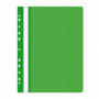 Skoroszyt OFFICE PRODUCTS, PP, A4, miękki, 100/170mikr., wpinany, zielony