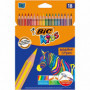 Kredki Ołówkowe BIC 18 Kolorów Kredki dla Dzieci