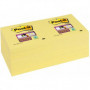 Karteczki samoprzylepne POST-IT® Super Sticky (654-12SSCY-EU), 76x76mm, 1x90 kart., żółte