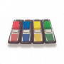 Zakładki indeksujące POST-IT® (683-4), PP, 11,9x43,1mm, 4x35 kart., mix kolorów
