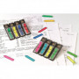 Zakładki indeksujące POST-IT® (684-ARR3), PP, 11,9x43,2mm, strzałka, 4x24 kart., mix kolorów