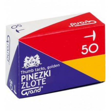 PINEZKI GRAND G50 ZŁOTE /1 OP-50szt