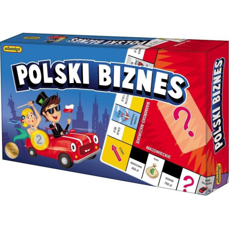 Gra Planszowa dla Dzieci Polski Biznes Gra Edukacyjna