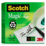 Taśma biurowa SCOTCH® Magic™ (810), matowa, 19mm, 33m