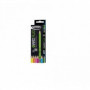 Ołówki GRAFIX FLUO HB pud.12 szt. mix kolorów