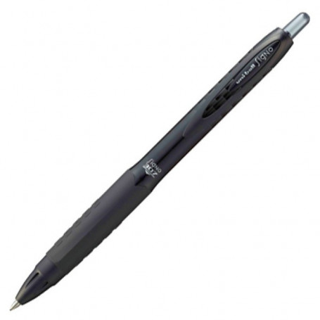 Długopis żelowy UMN-307, czarny, Uni