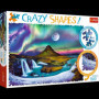 PUZZLE 600 Crazy Shapes - Zorza nad Islandią