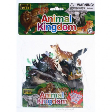 Zabawki dla Dzieci Figurki Zwierzęta Leśne z Akcesoriami