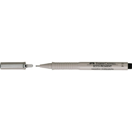 Czarny Cienkopis Długopis do Kreślenia Faber-Castell 0,4mm