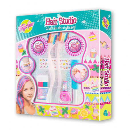 Zabawka dla Dziewczynki Hair Studio Stylizacje Włosów