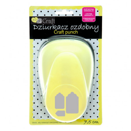 DZIURKACZ OZDOBNY 7,5cm METKI