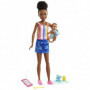 Lalka dla Dziewczynki Barbie Opiekunka z Akcesoriami