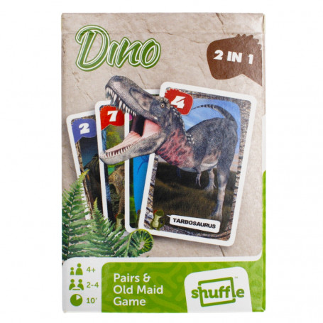 Karty do Gry dla Dzieci Piotruś i Memory Dinozaury