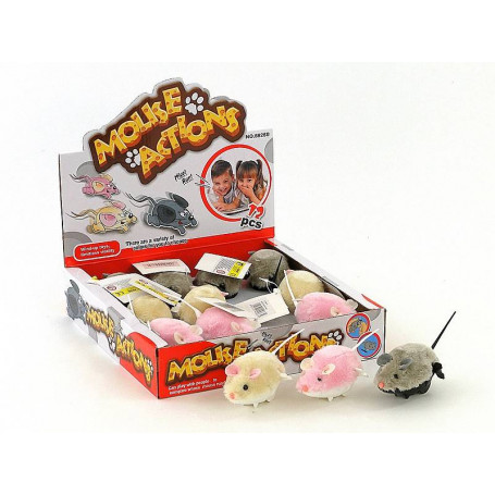 Zabawka dla 3 Latka Mysz Nakręcana Zwierzątko dla Dzieci