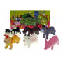 Zabawki dla Dzieci Figurki Gumowe Zwierzęta Domowe Hipo