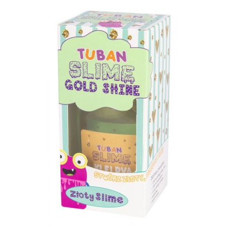 Zabawka dla Dzieci Zestaw Super Slime Gold Shine DIY