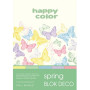 Blok Deco Spring A4, 170g, 20 ark, 5 kol., Happy Color
