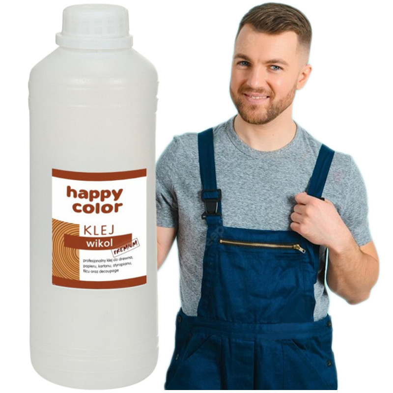Klej Wikol Gdzie Mozna Kupic Klej do Drewna Wikol Klej Bezbarwny Happy Color 500g