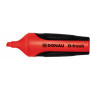 Zakreślacz fluorescencyjny DONAU D-Fresh, 2-5mm(linia), czerwony