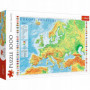 Puzzle 1000 - Mapa fizyczna Europy