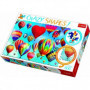 Puzzle 600 Crazy Shapes - Kolorowe balony