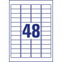 Etykiety polietylenowe ultra resistant Avery Zweckform, A4, 40 ark./op., 45,7 x 21,2mm, białe