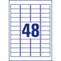 Etykiety polietylenowe ultra resistant Avery Zweckform, A4, 10 ark./op., 45,7 x 21,2mm, białe
