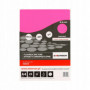 Fluorescencyjne etykiety samoprzylepne A4 różowe kółka 40mm 25 arkuszy w ryzie 10 ryz w kart.