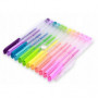 Długopisy Fluorescencyjne Żelowe PENWORLD Zestaw 12 Różnych Kolorów