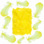 Piórka w torebce foliowej 15 gram, żółte