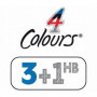 BIC 4 Colours 3+1 Długopis mix AST 1 szt