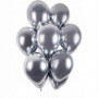 Balony GB120 shiny 13 cali - srebrne/ 50 szt.