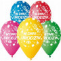 Balony Premium W Dniu Urodzin, 12 cali / 5 szt.