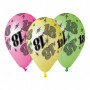 Balony Premium "18", fluor mix, 12" / 5 szt.