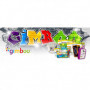 Bibuła gładka GIMBOO, w składkach, 50x70cm, 24ark., mix kolorów