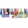 Zakreślacz fluorescencyjny DONAU D-Text, 1-5mm (linia), 6szt., mix kolorów