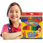 Kredki ołówkowe trójkątne 17,5 cm Jumbo 18 kol + tem. Colorino Kids
