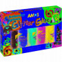 Klej z brokatem AMOS GCL120P5 - 120ml x 5 kolorów