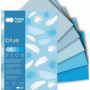 Blok Deco Blue A5, 170g, 20 ark, 5 kol. tonacja niebieska, Happy Color