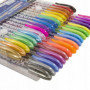 Zestaw Długopisów Żelowych 36szt Fluorescencyjne, Metaliczne, Brokatowe
