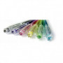 Długopisy Diamentowe z Brokatem KIDEA Zestaw Długopisów 6 Kolorów