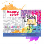 Blok rysunkowy kolorowy A3, 80g, 15 ark, Happy Color