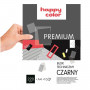 Blok techniczny PREMIUM czarny A4, 220g, 10 ark, Happy Color