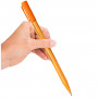 Dobry Długopis Cienkopis Kolorowy Rystor RC-04 Pomarańczowy