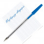 Długopis Q-CONNECT z wymiennym wkładem 0,7mm (linia), niebieski
